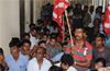 CITU stages protest; demands rehabilitation of evicted street vendors